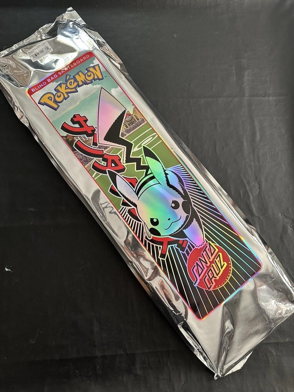 POKEMON Santa Cruz LIMITED SKATEBOARD Deck limited edition Sealed Unopened item